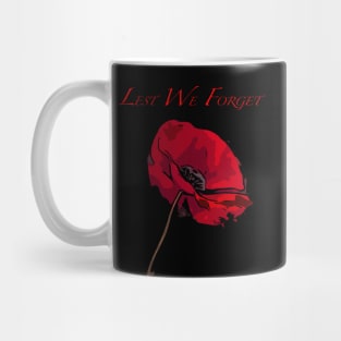 Fasbytes Remembrance Day Poppy Mug